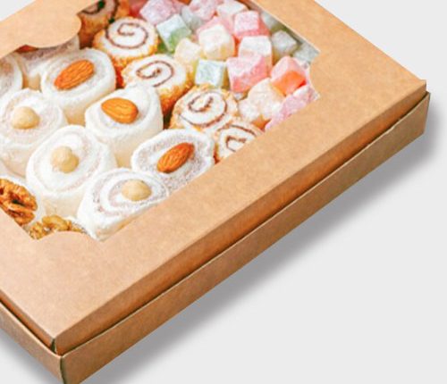 جعبه آماده برای کیک و شیرینی